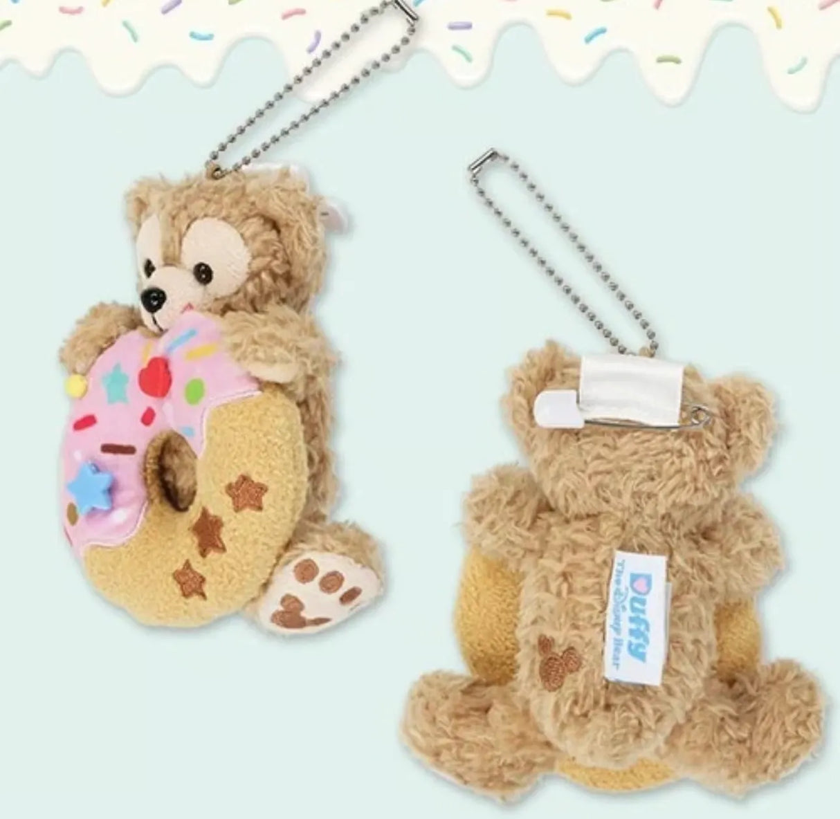 Disney Duffy & Friends Filled with Joy Collection Plush Keychain Duffy