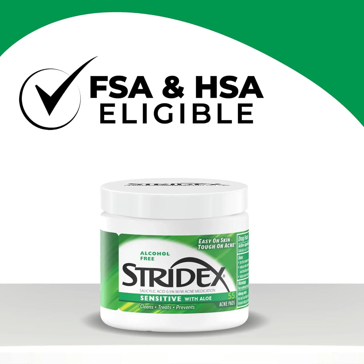 Stridex Sensitive Pad Care Soft Touch