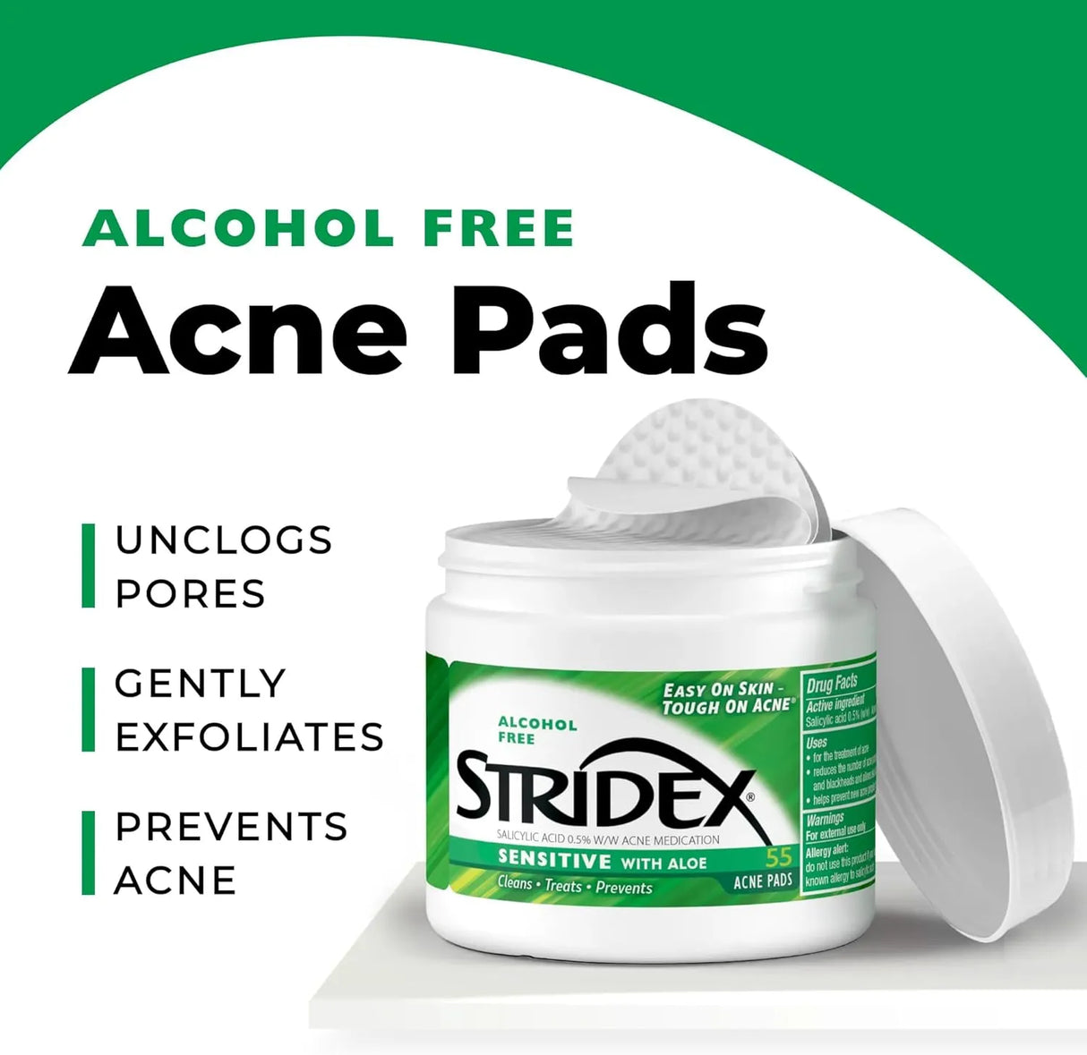 Stridex Sensitive Pad Care Soft Touch