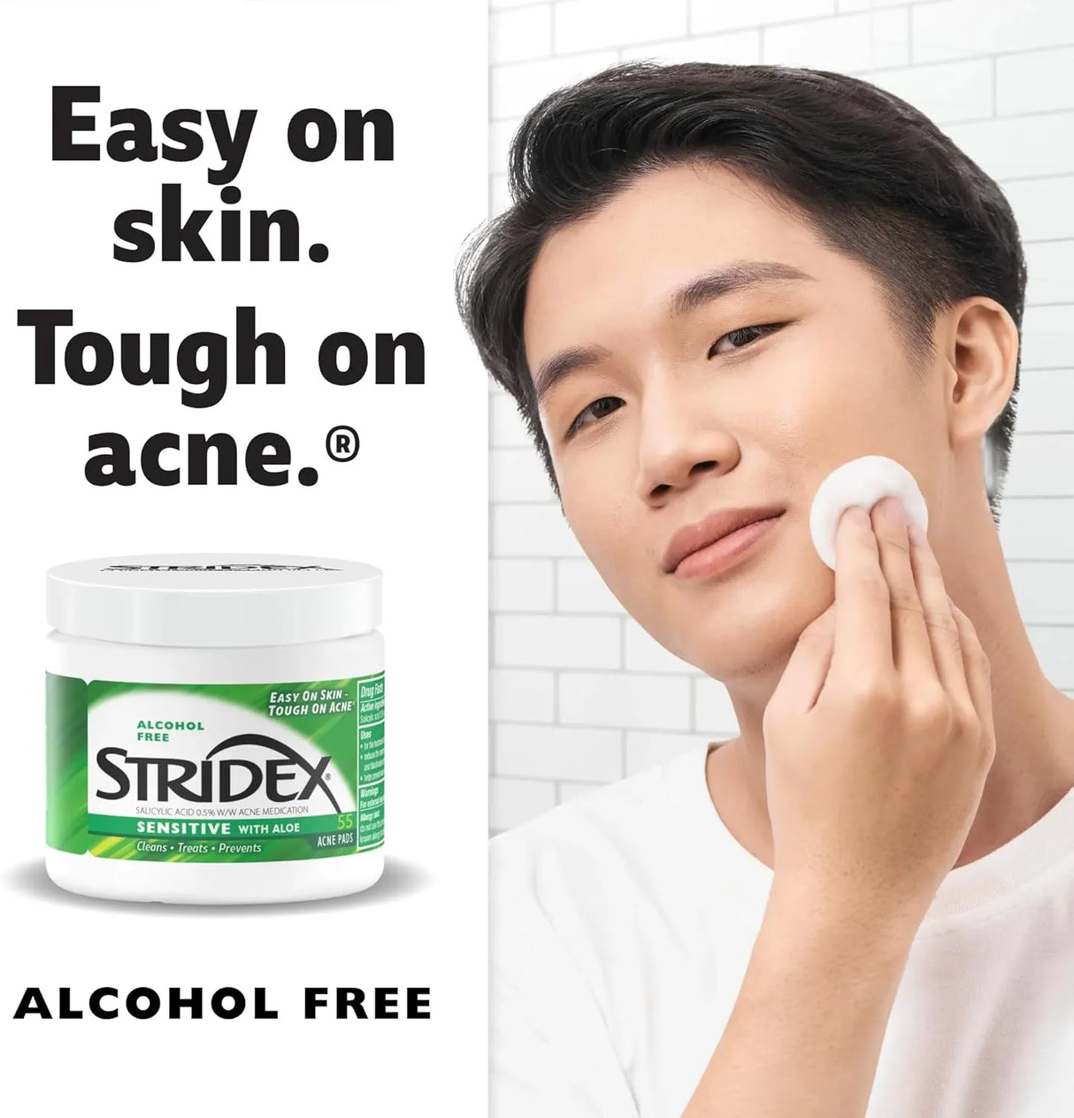 Stridex Sensitive Pad Care Soft Touch