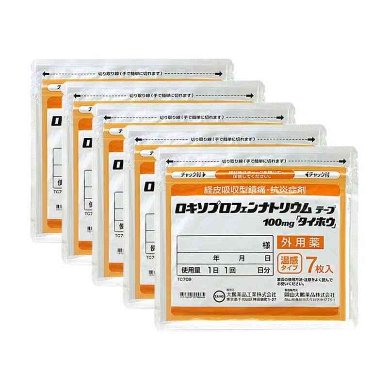 Taiho Warming Analgesic Plaster 100mg 7pcs
