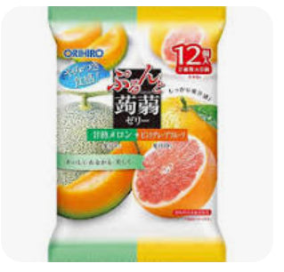 orihiro-哈密瓜西柚混合口味-果冻