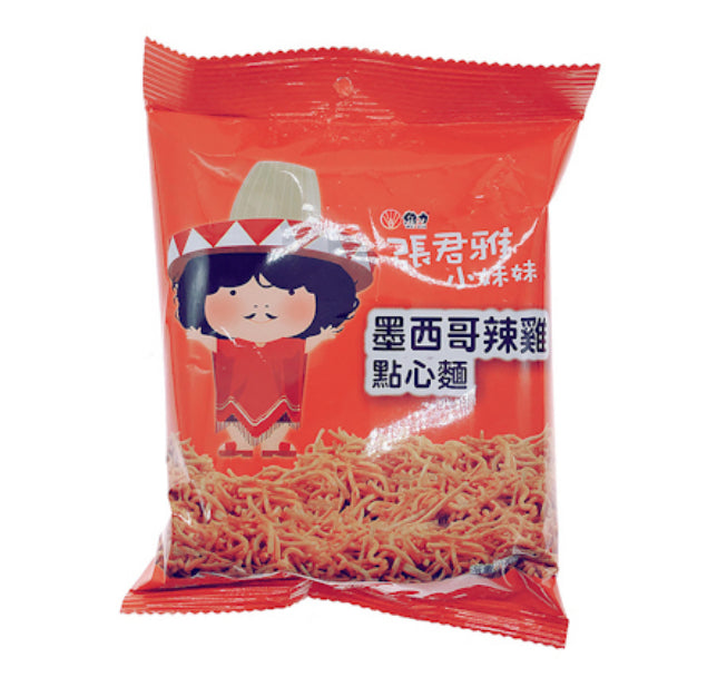 张君雅墨西哥辣鸡点心面78g