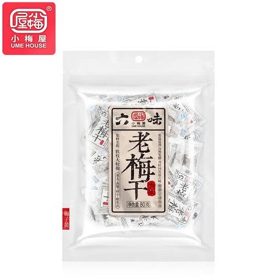 小梅屋-六味老梅干-80g