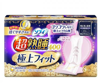 苏菲超熟睡卫生巾-40cm-9片