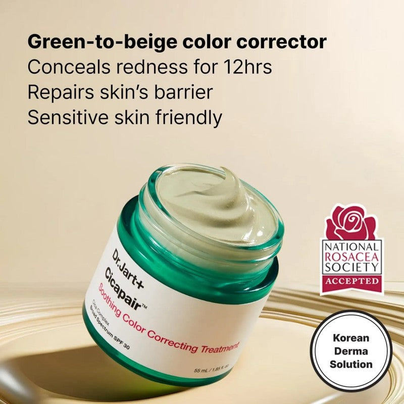 Dr.Jart+ Cicapair Soothing Color Correcting Treatment 15ml