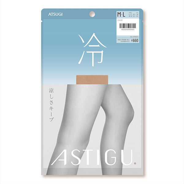 Astigu-厚木-冰丝丝袜M-L-1双入-裸米色