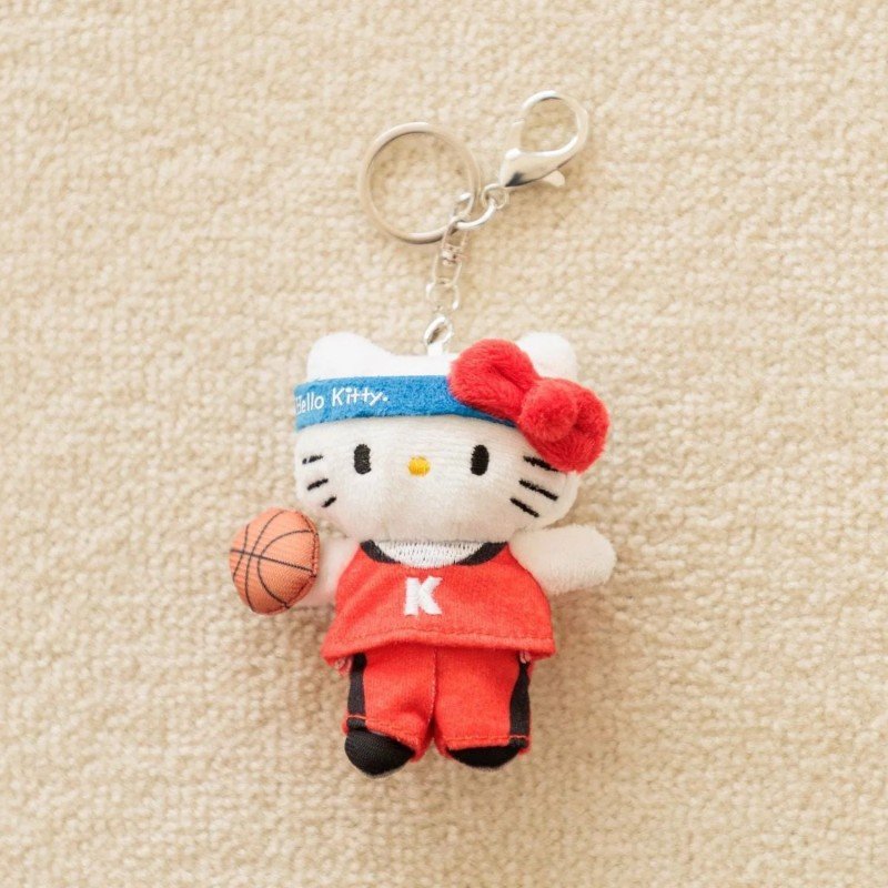 Sanrio X Me% Keychain Hello Kitty Basketball
