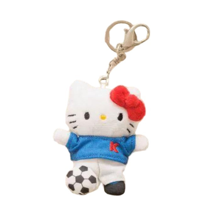 Sanrio X Me% Plush Keychain Hello Kitty Football