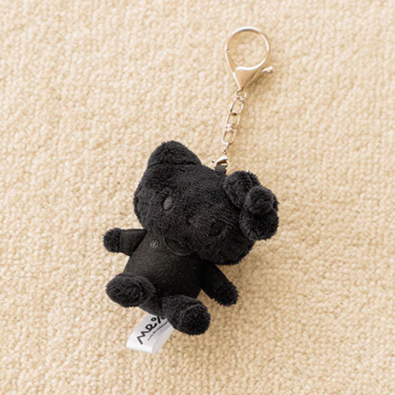 Sanrio X Me% Keychain Hello Kitty Pure Black