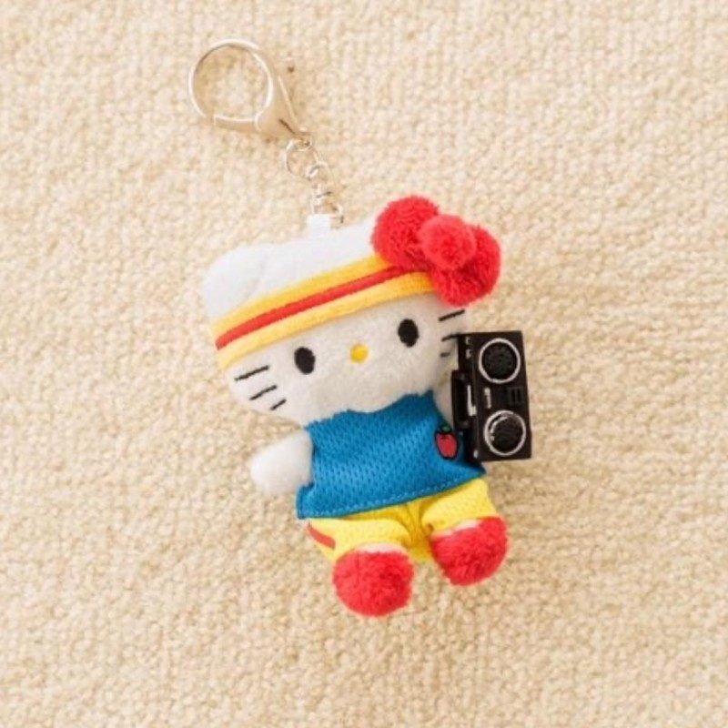 Sanrio X Me% Hello Kitty Mascot Holder Rock And Roll