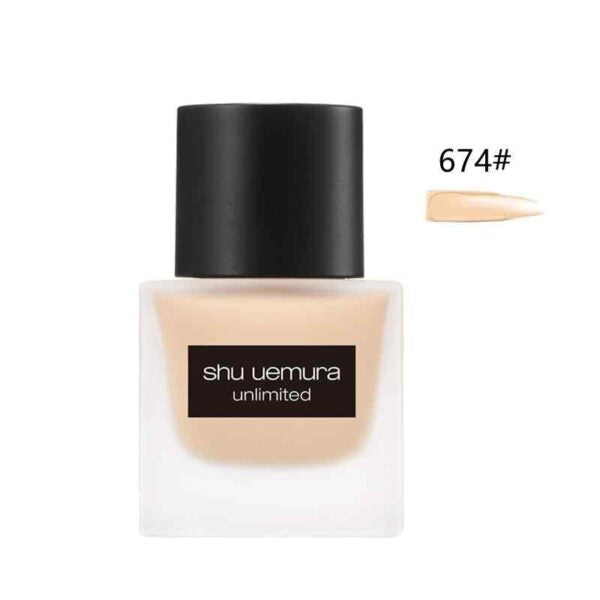 Shu-Uemura-植村秀小方瓶持妝粉底液35ml控油自然遮瑕-674