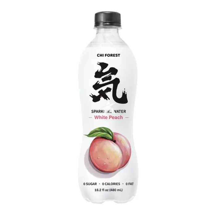 元气森林-白桃味苏打气泡水-480ml