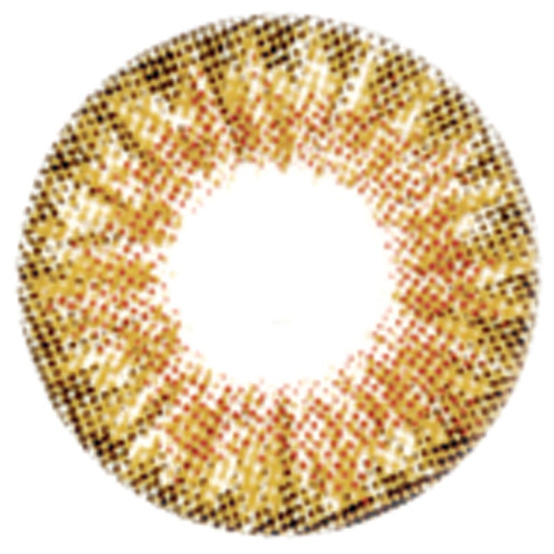 Olens Wanna Be 3CON 1 Month Colored Contact Lens Lolly Brown -1.00 2pcs/box