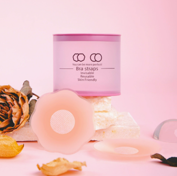 胸贴-磨砂罐(粉色)圆形-6对