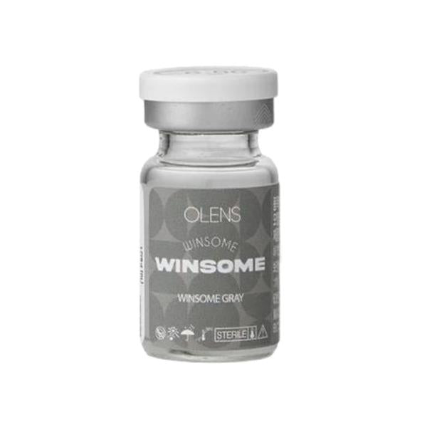 Olens 6 Months Colored Contact Lens Winsome Gray -3.00 1pcs