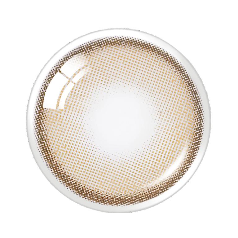 Olens 6 Months Colored Contact Lens Winsome Brown -1.00 1pcs