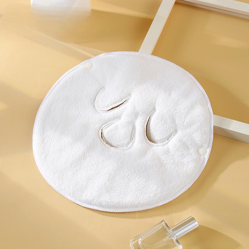 Crace Hot Compress Face Towel Soft White