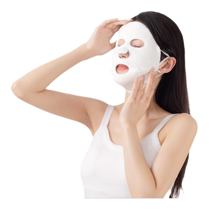 Crace Hot Compress Face Towel Soft White