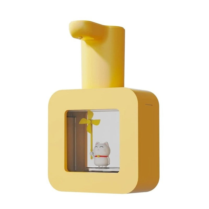 Soip Automatic Sensor Hand Soap Dispenser Yellow Cat