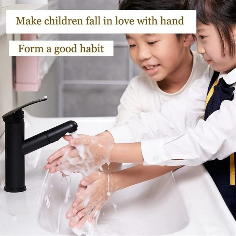 Soip Hand Washers Contact-Free Soap Dispenser Pink Dinosaur