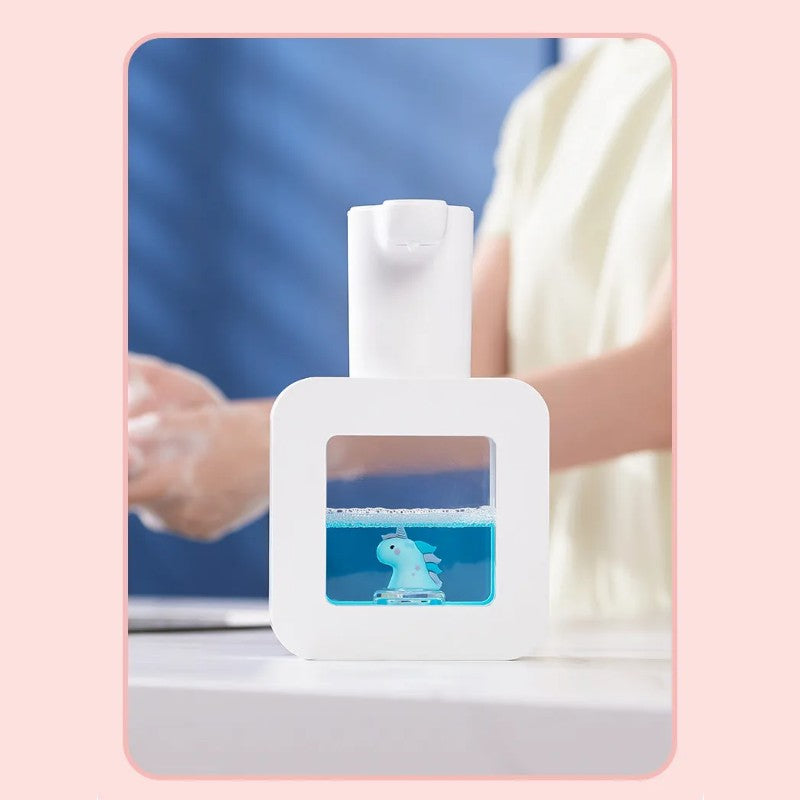 Soip Hand Washers Contact-Free Soap Dispenser White Unicorn