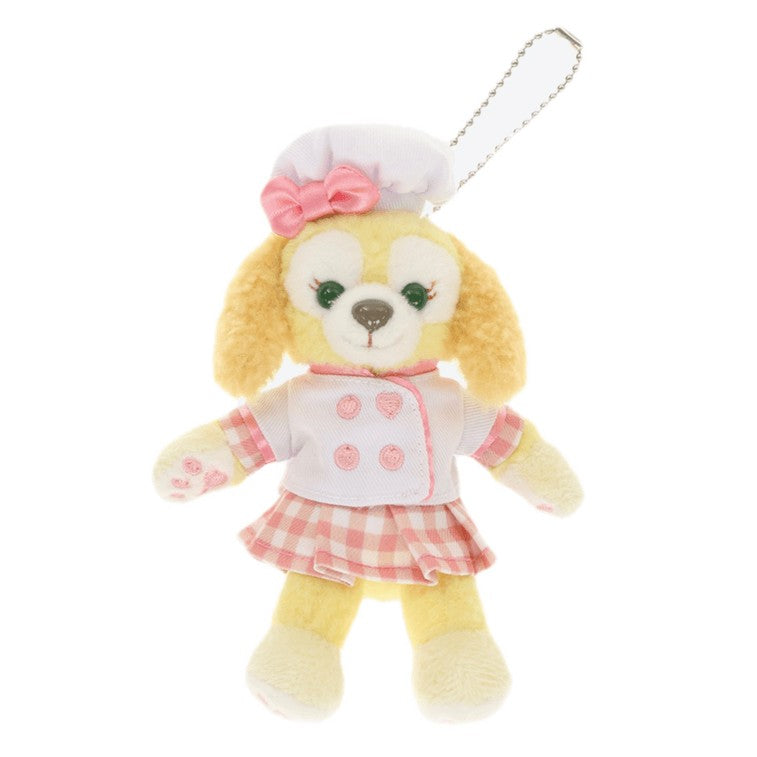 Tokyo Disney Duffy & Friends Chef Costume Plush Keychain Cookie Ann