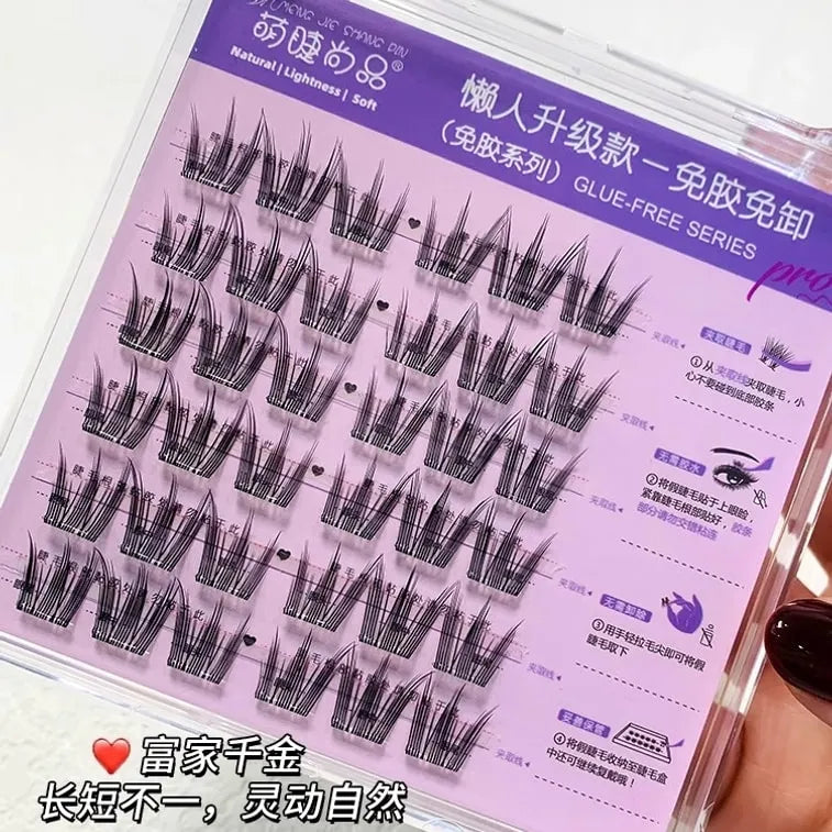 Meng Jie Shang Pin Glue Free Eyelash Rich Girl