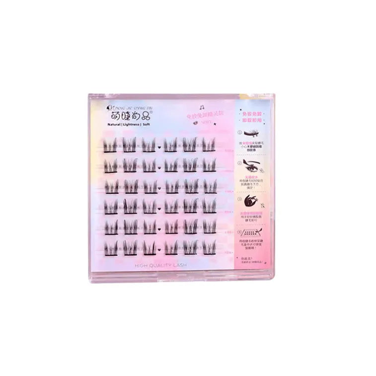 Meng Jie Shang Pin Glue Free Eyelash Pure Sexy Cat