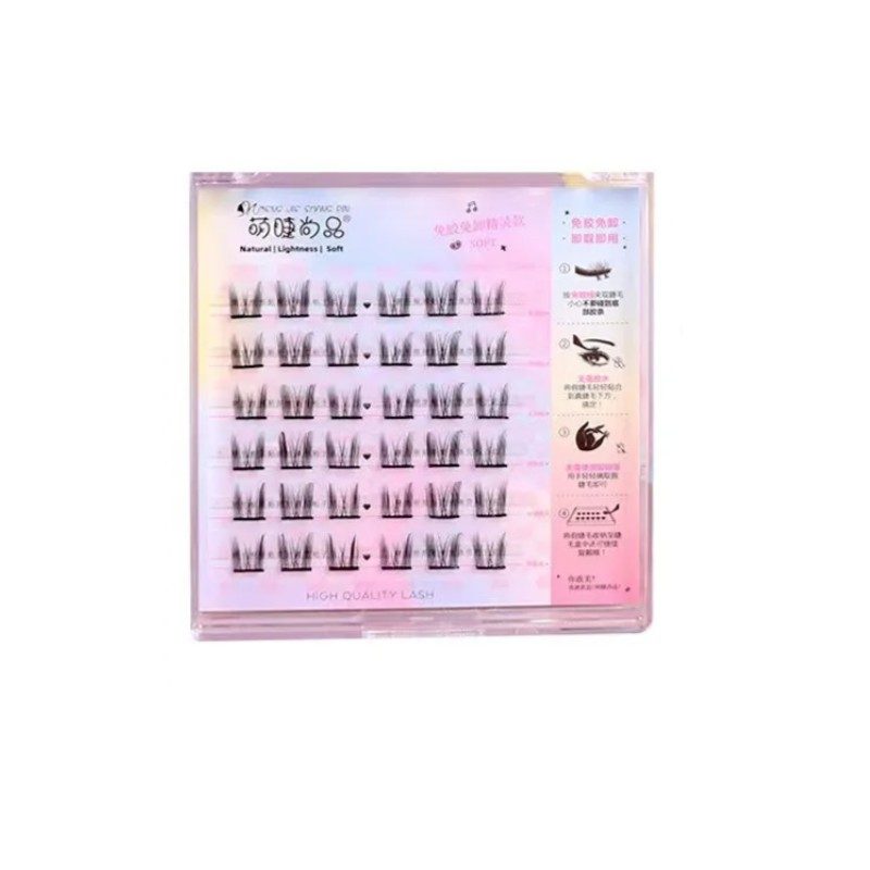 Meng Jie Shang Pin Glue Free False Eyelash Pure Sexy Cat I