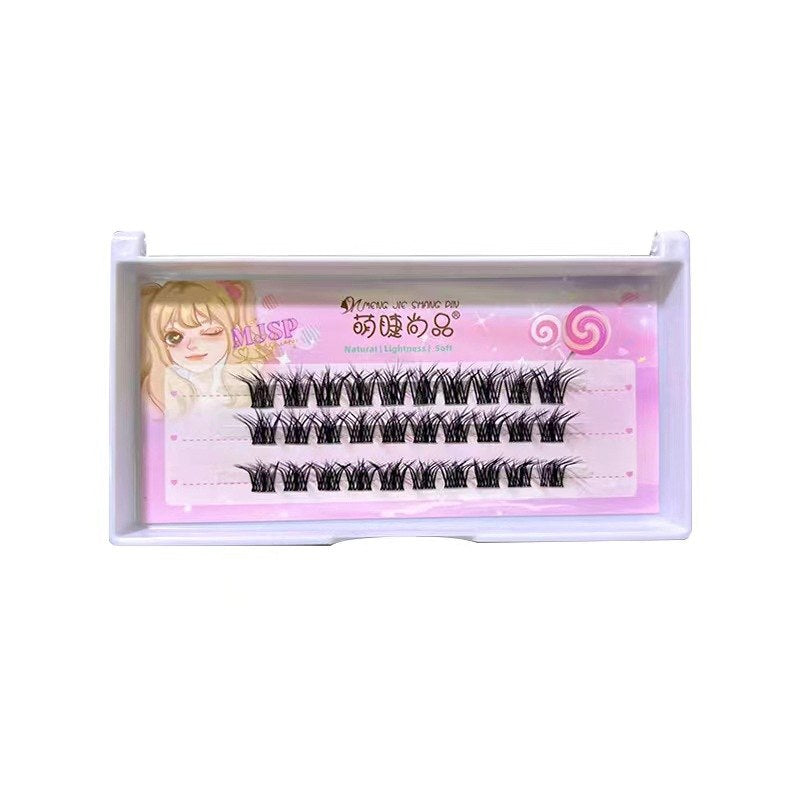 Meng Jie Shang Pin Natural False Eyelashes L Type Fox
