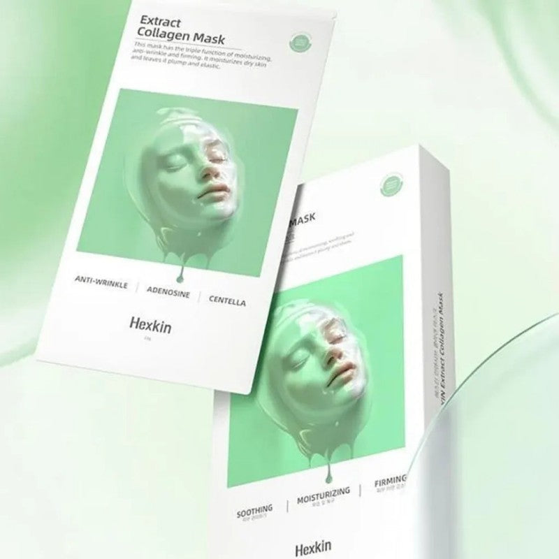 Hexkin Extract Collagen Mask 5pcs