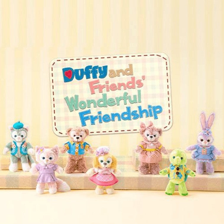 Disney Duffy & Friends Where Smiles Grow Plush Keychain Gelatoni