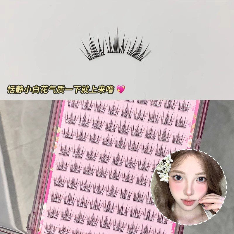 Meng Jie Shang Pin Free Glue False Eyelash Camellia