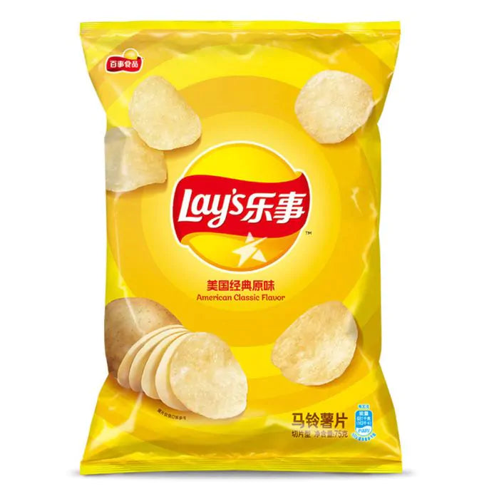 乐事薯片美国经典原味70g