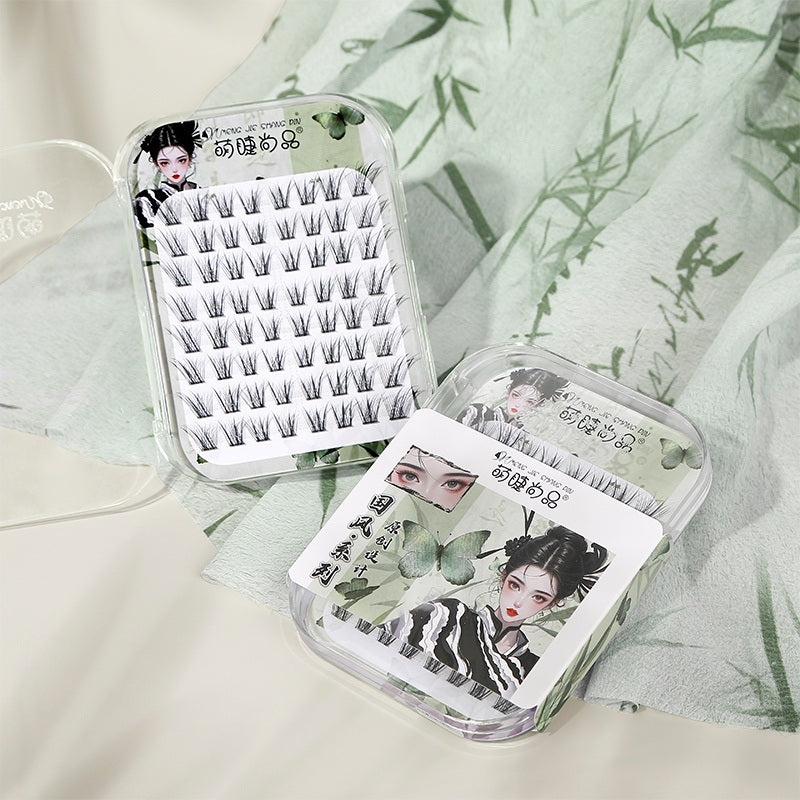 Meng Jie Shang Pin Glue-Free False Eyelashes Natural Style Fox