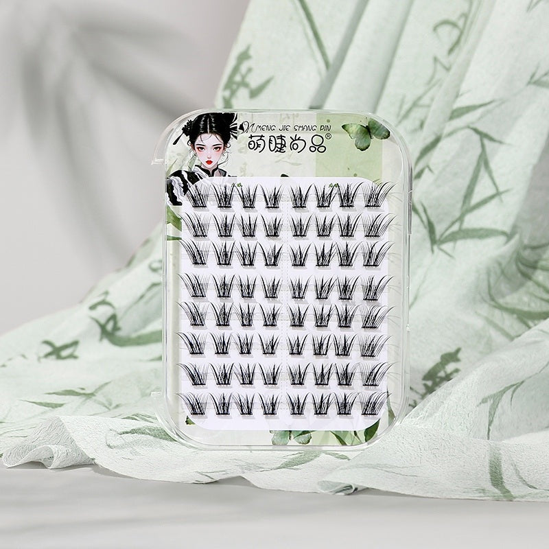 Meng Jie Shang Pin Glue-Free False Eyelashes Natural Style Fox