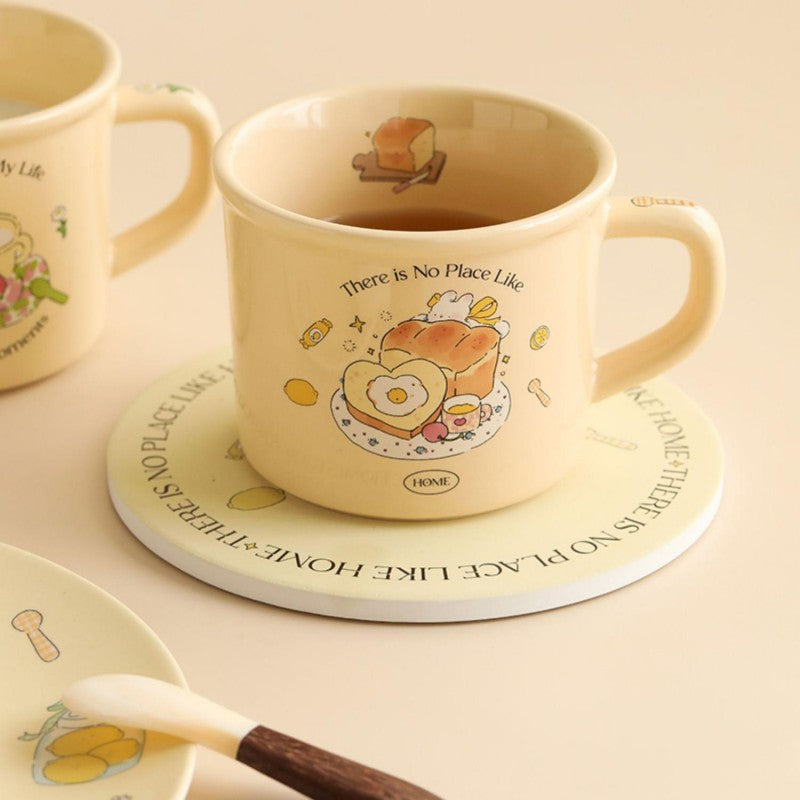 Lotus Blue Bread Bunny Mug Toast 400ml