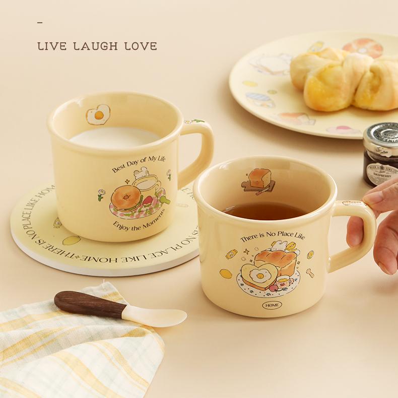 Lotus Blue Bread Bunny Mug Toast 400ml
