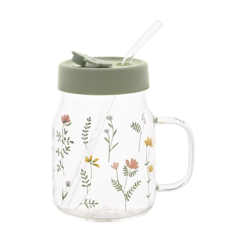 Lotus Blue Xiuxi Straw Cup Small 630ml