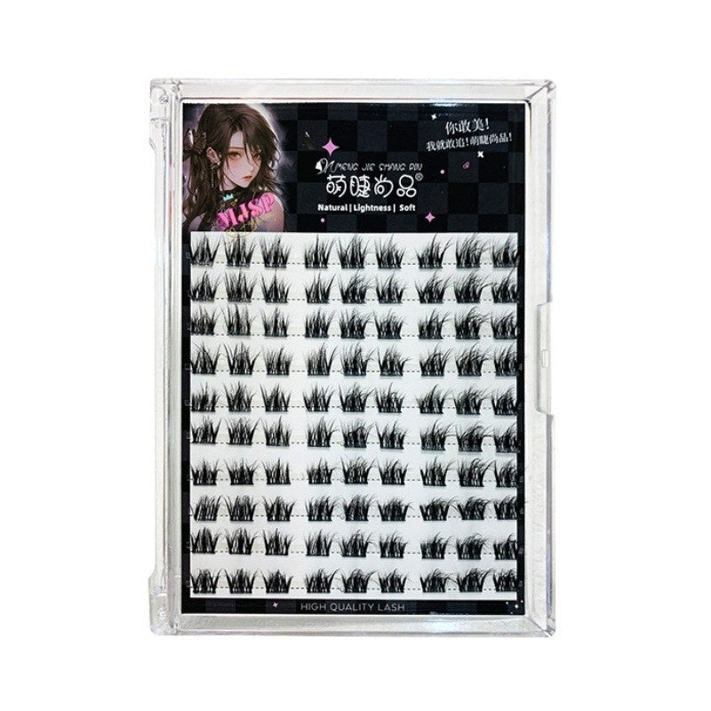 Meng Jie Shang Pin False Eyelashes Dense Mink Velvet