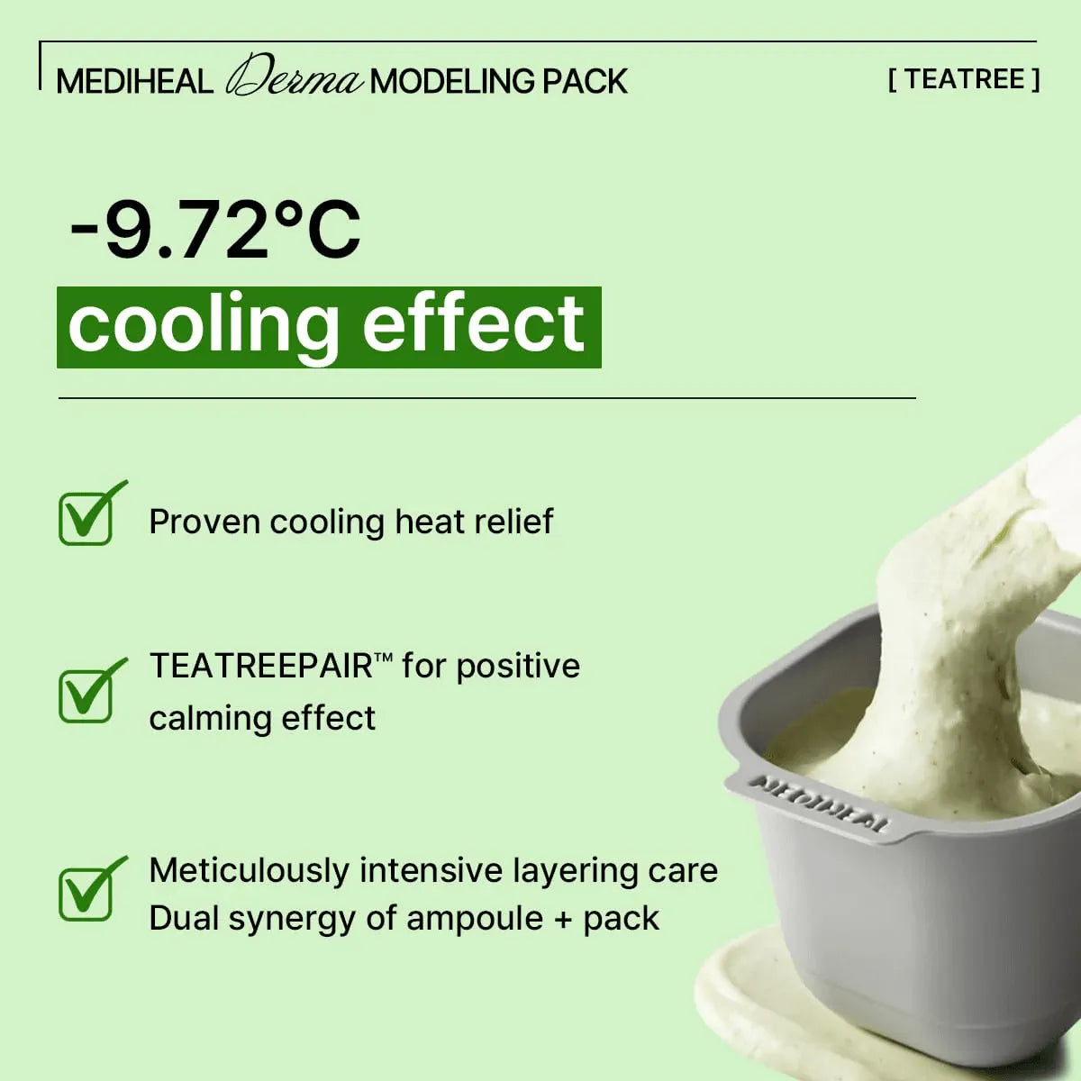 Mediheal Derma Modeling Pack Tea Tree Calming