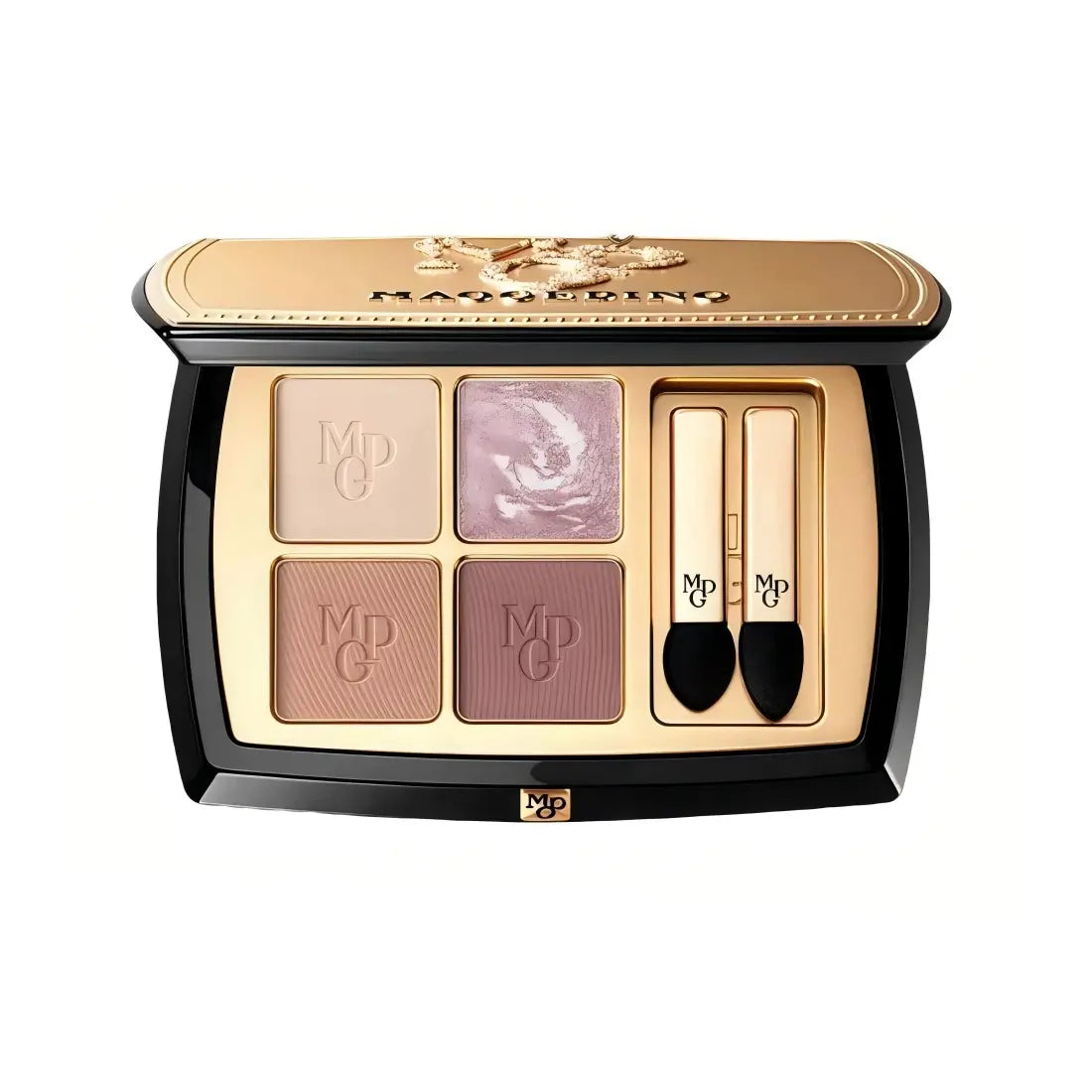MaoGeping Sculpture 4-Color Eyeshadow #Fendai Rouge(114+121+122+332)