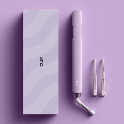 Lena-数显负离子两用直发棒-紫色-LN-H2