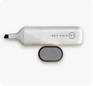 Jiwusha-集物社-超软头荧光笔-冷灰色