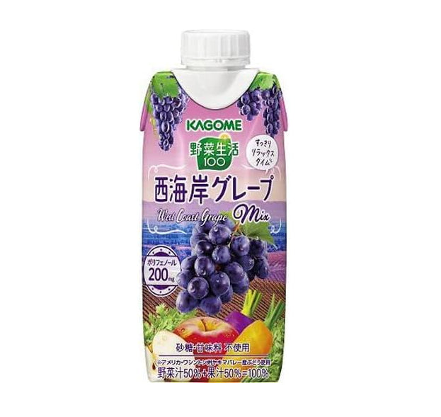 野菜生活-西海岸葡萄混合果汁-330ml