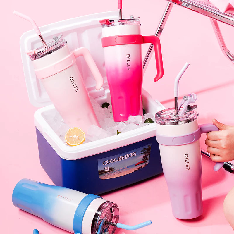 Deller-迪乐贝尔-皓影吸光保温杯-多色-1300ml