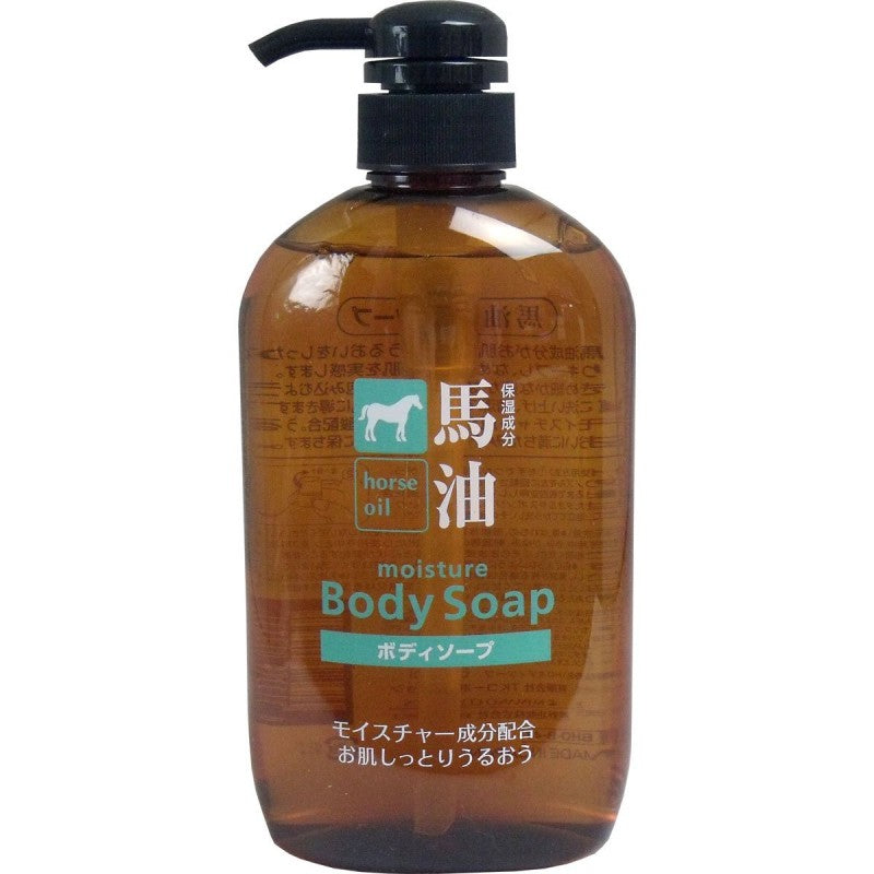 Kumano Horse Oil Moisturizing Body Wash 600ml