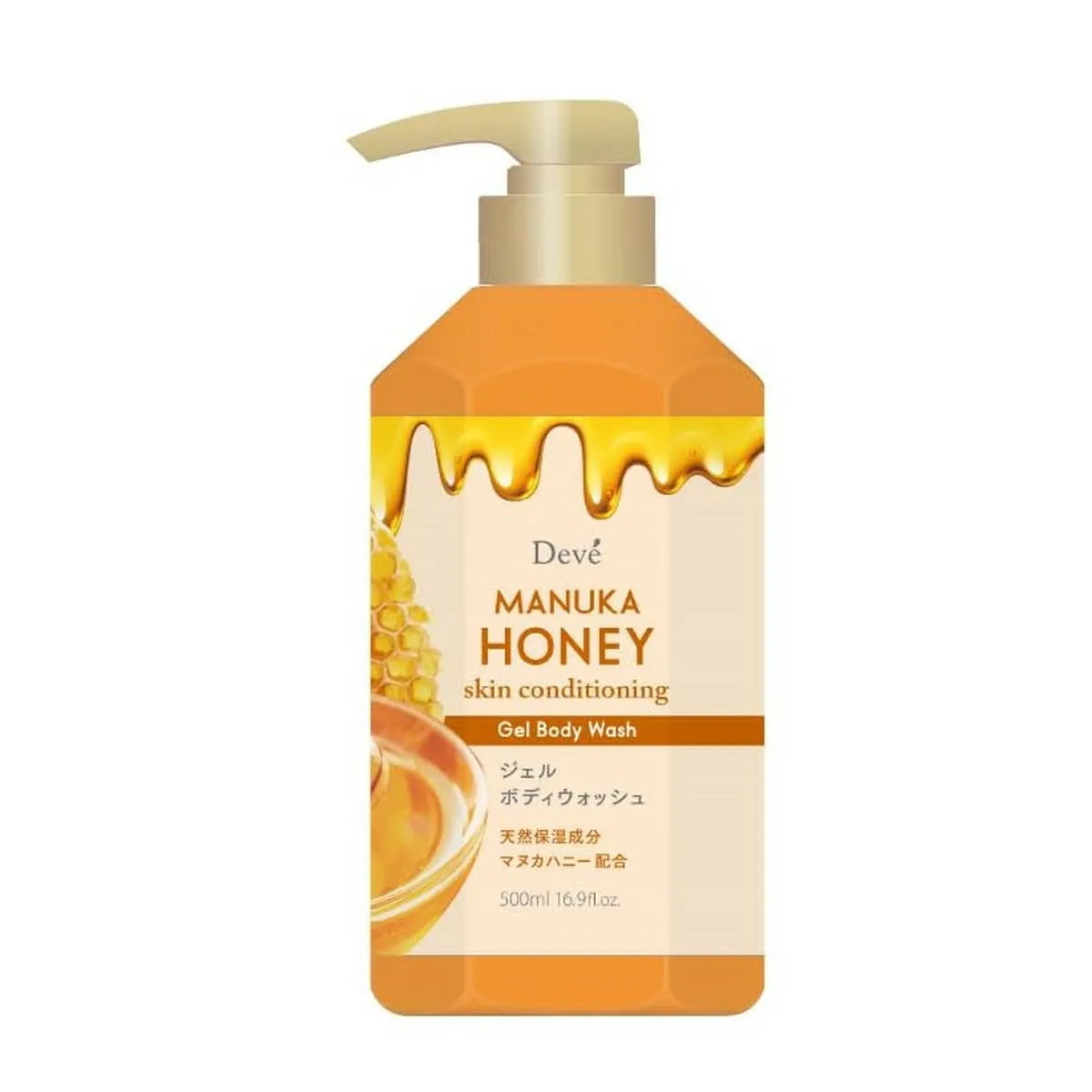 Kumano Deve Manuka Honey Gel Body Wash 500ml