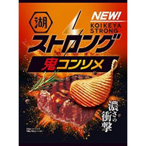 Koikeya Potato Chips Strong Oni Spice Meat Flavor 53g
